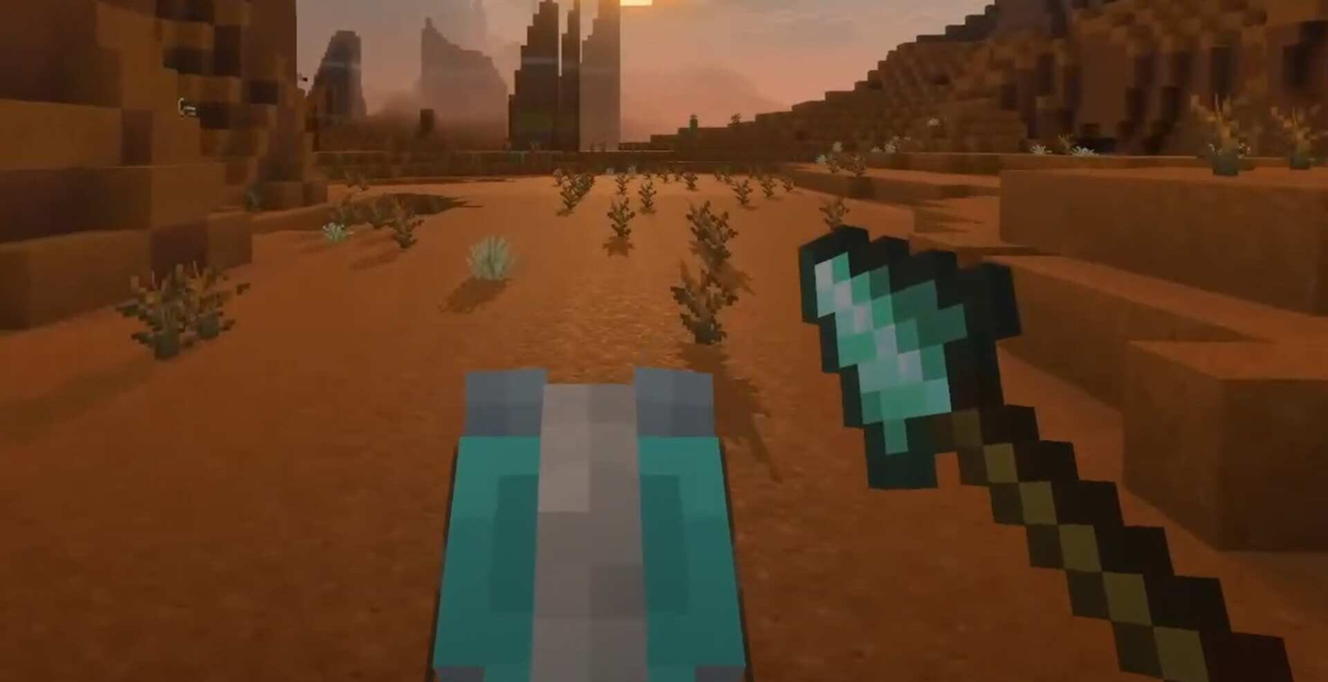 Копье в руке игрока